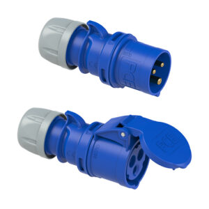 16 Amp Plug & Socket Fitting Service - BLUE