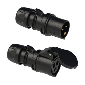 16 Amp Plug & Socket Fitting Service - BLACK