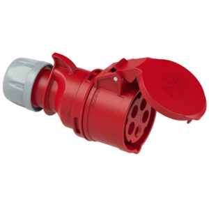 PCE 225-6 32A 400V Socket - RED
