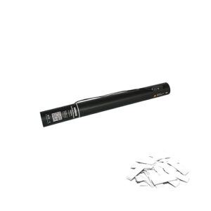 Equinox 50cm Electric Confetti Cannon - WHITE