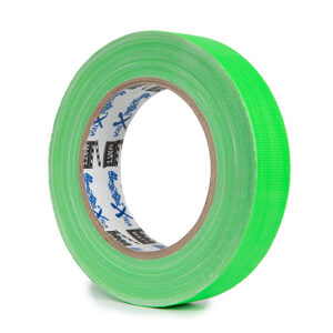 MagTape Ultra Matt Gaffer Tape Fluorescent Neon 25mm x 25m - GREEN