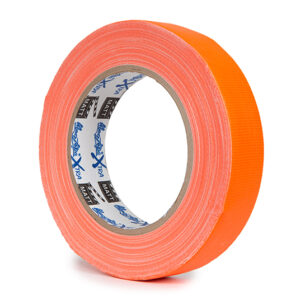 MagTape Ultra Matt Gaffer Tape Fluorescent Neon 25mm x 25m - ORANGE