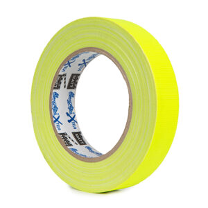 MagTape Ultra Matt Gaffer Tape Fluorescent Neon 25mm x 25m - YELLOW