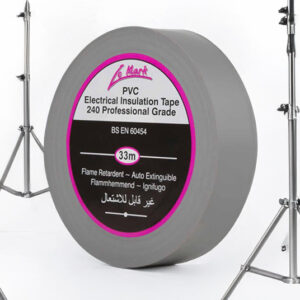Le Mark PVC Electrical Insulation Tape 19mm x 33m - GREY