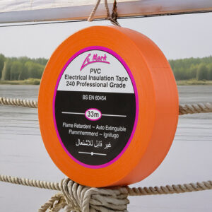 Le Mark PVC Electrical Insulation Tape 19mm x 33m - ORANGE