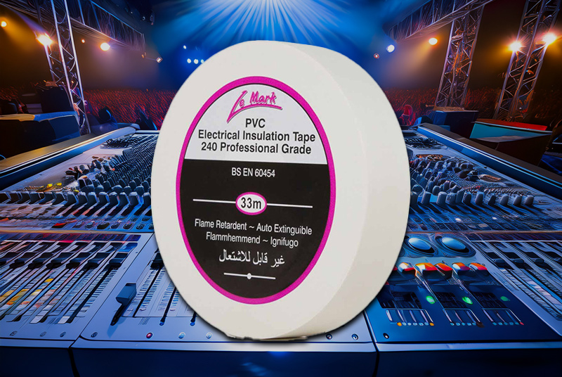 Le Mark PVC Electrical Insulation Tape 19mm x 33m - WHITE