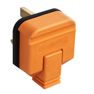 Permaplug HDPT13O 13A Heavy Duty Plug - ORANGE