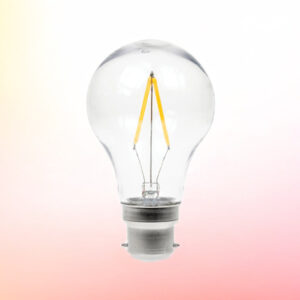 Prolite 2W Dimmable Polycarbonate LED Filament GLS Lamp BC